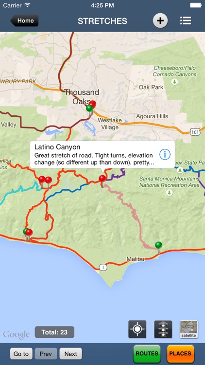 Greatest Road Motorcycle Rider GPS Road Finder