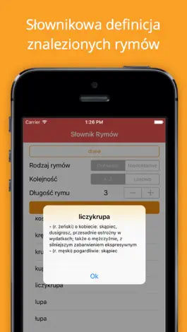 Game screenshot Słownik Rymów - polskie rymy hack