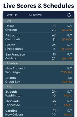 Game screenshot Pro Football Radio & Live Scores hack
