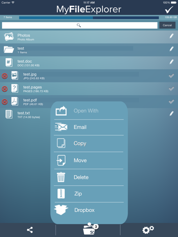 my file explorer ipad resimleri 2