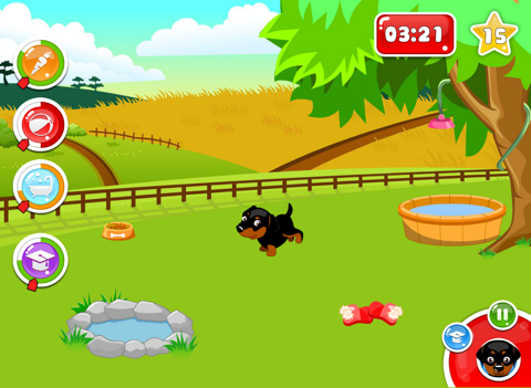 My Sweet Dog 3 - Take care for your cute virtual puppy! iPad screenshot
