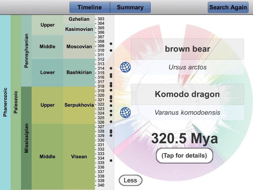 TimeTree HD screenshot 2