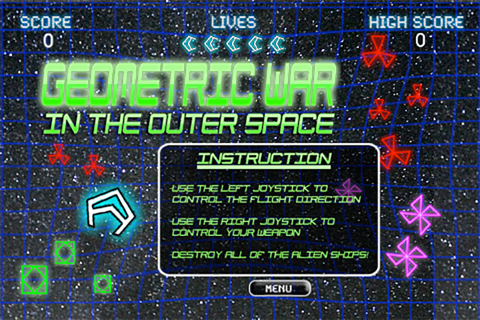 Geometric War In The Outer Space - náhled
