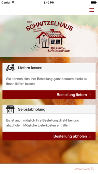 How to cancel & delete Das Schnitzelhaus from iphone & ipad 1