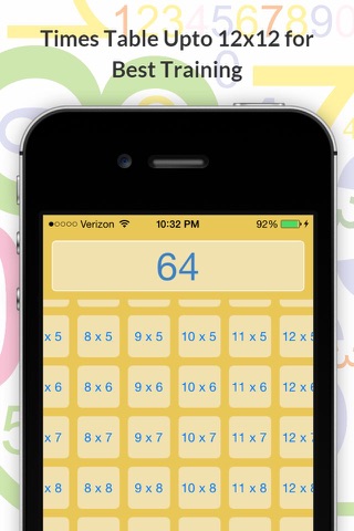 Learn Times Table: Multiplication Trainer and Learning Tool for Kids screenshot 4