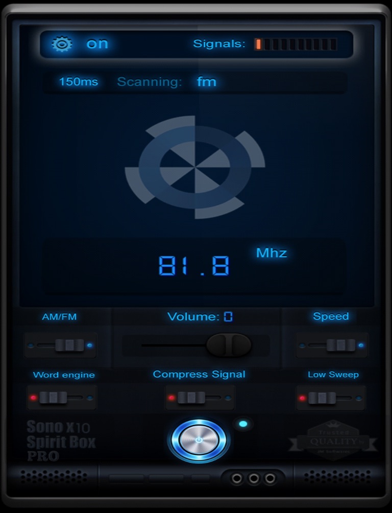 Sono X10 Spirit Box PRO ipad screenshot 1