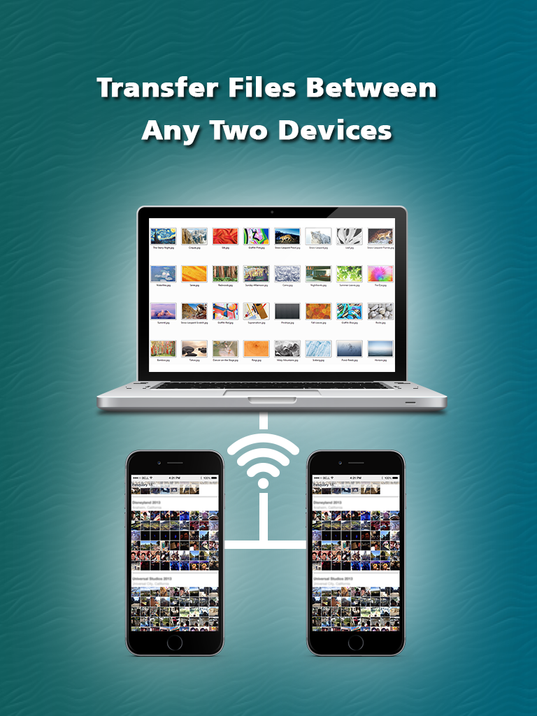 File Sharing Manager - Transfer videos & photos over WiFi screenshot 5