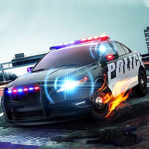 3D Turbo Police Chase Free Icon