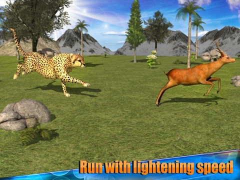 Angry Cheetah Simulator 3D iPad screenshot
