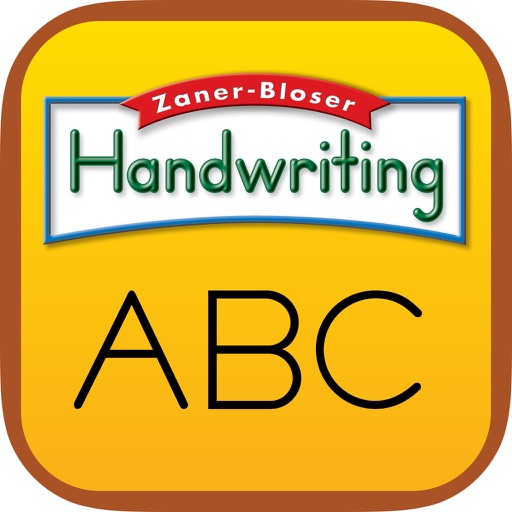 Zaner-Bloser Handwriting—Manuscript Icon