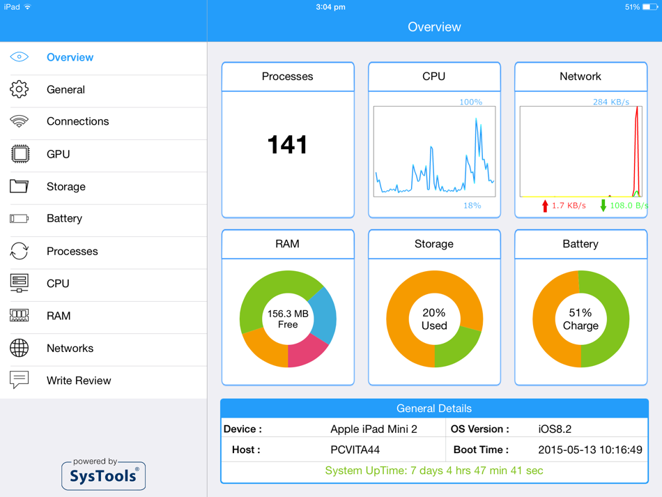 #2. System Profiler (iOS) 由: SysTools