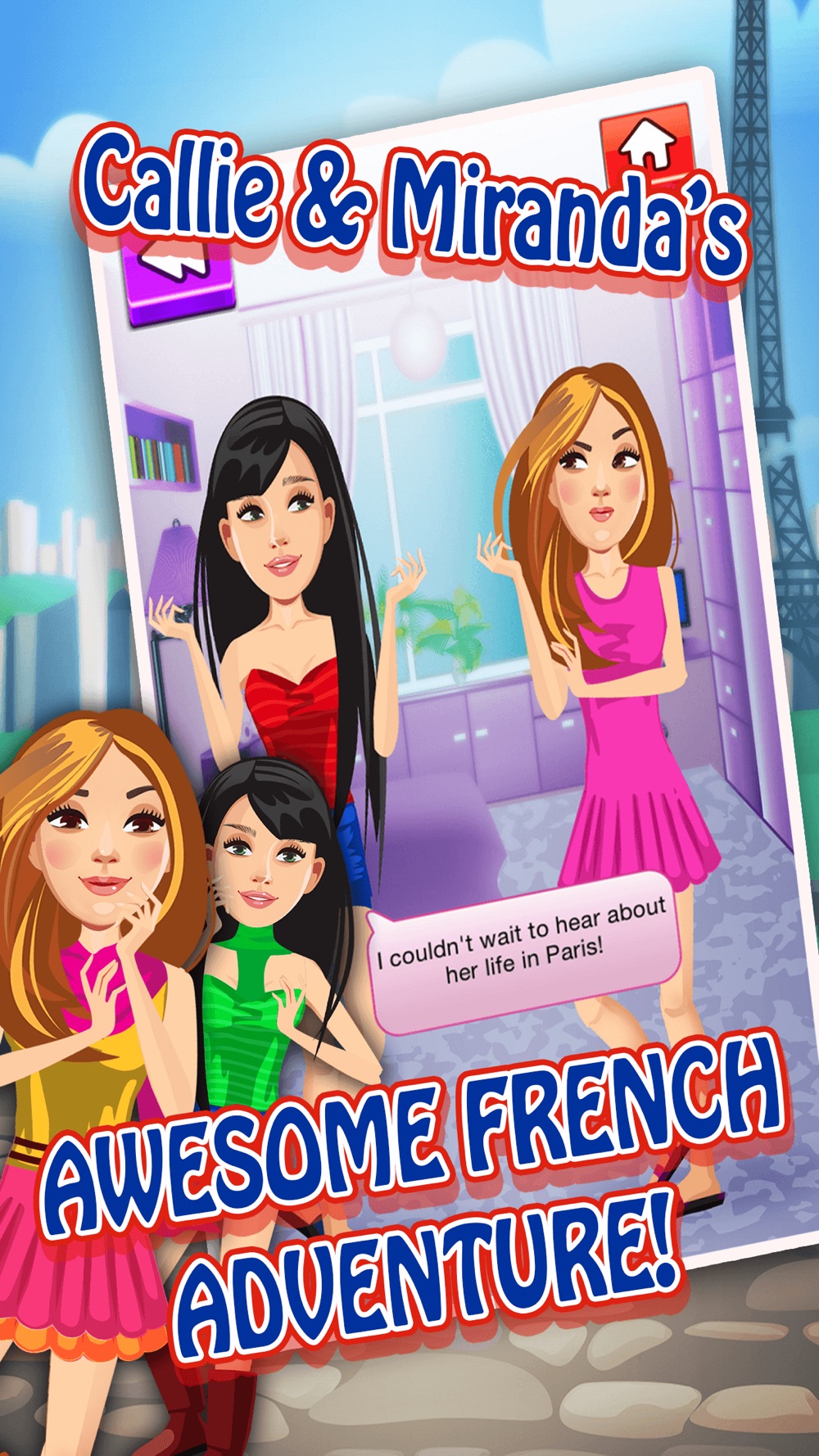 My Teen Life High School Paris Adventure Episode Story – Challenging Interactive Gossip Game FREE