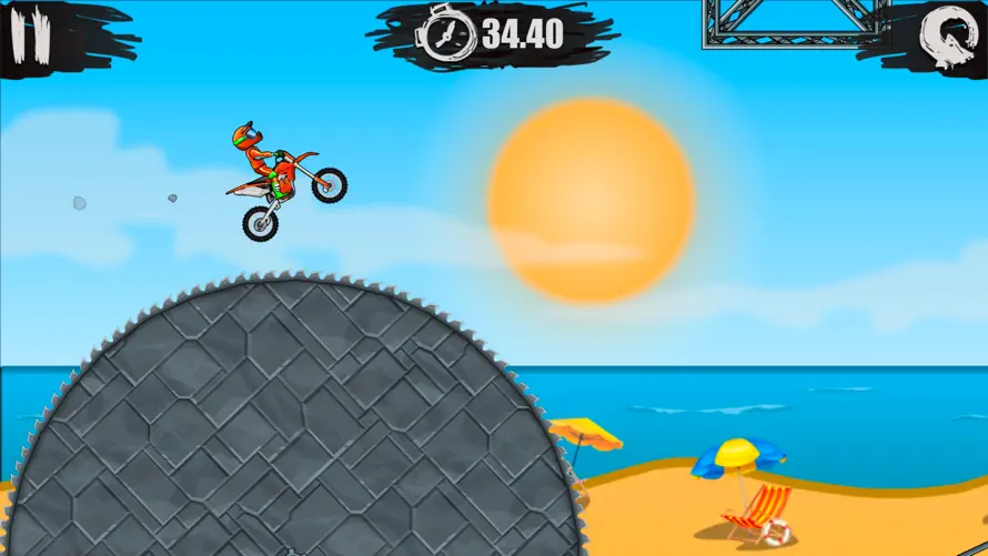 Moto x3m screenshot 3