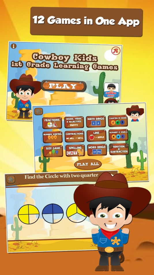 Cowboy Kid Goes to School 1 - 3.20 - (iOS)