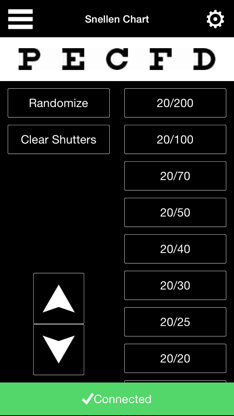 Eye Chart Pro Remote Control screenshot 2