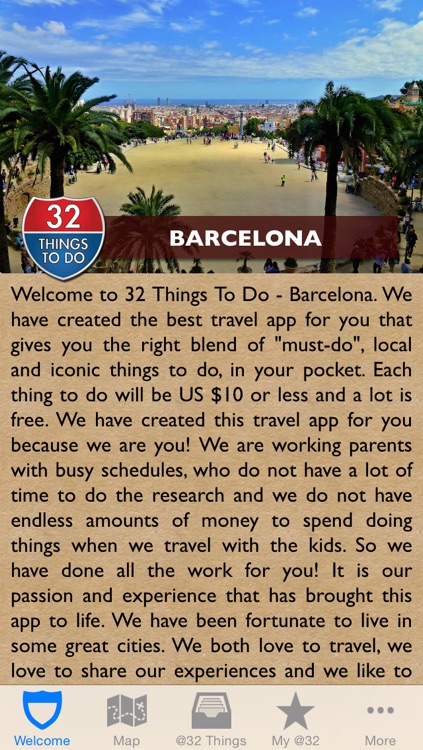 32 Things Barcelona