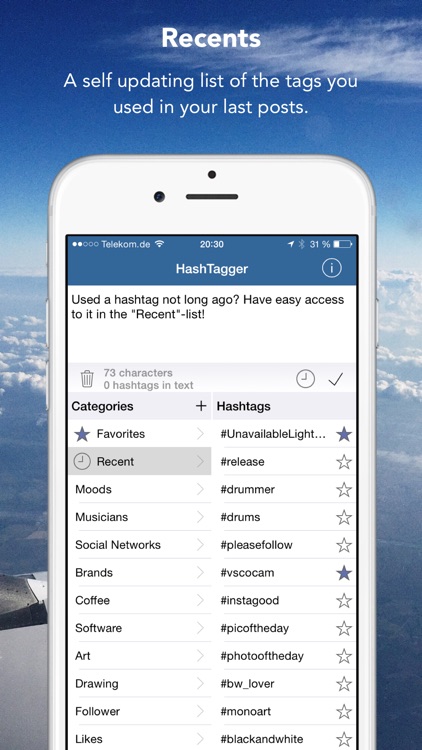 HashTagger - enhance your text for Instagram, Twitter, Facebook and other social networks