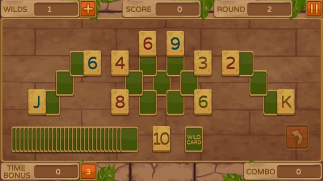 Ancient Jungle Treasures Triple Peak Pyramid Solitaire Varia(圖4)-速報App