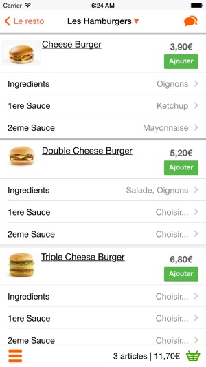 LivraisonResto.fr - Pizzas, Sushis, Burgers chez vous !(圖3)-速報App