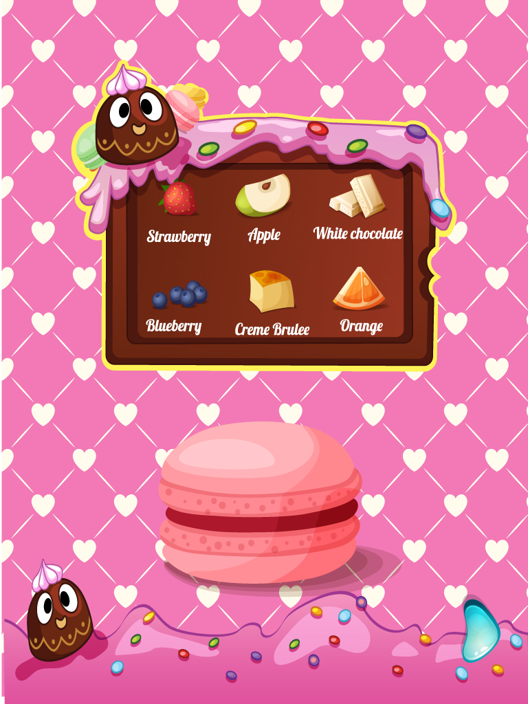 Macaron Cookies Maker - A kitchen tasty biscuit cooking & baking game