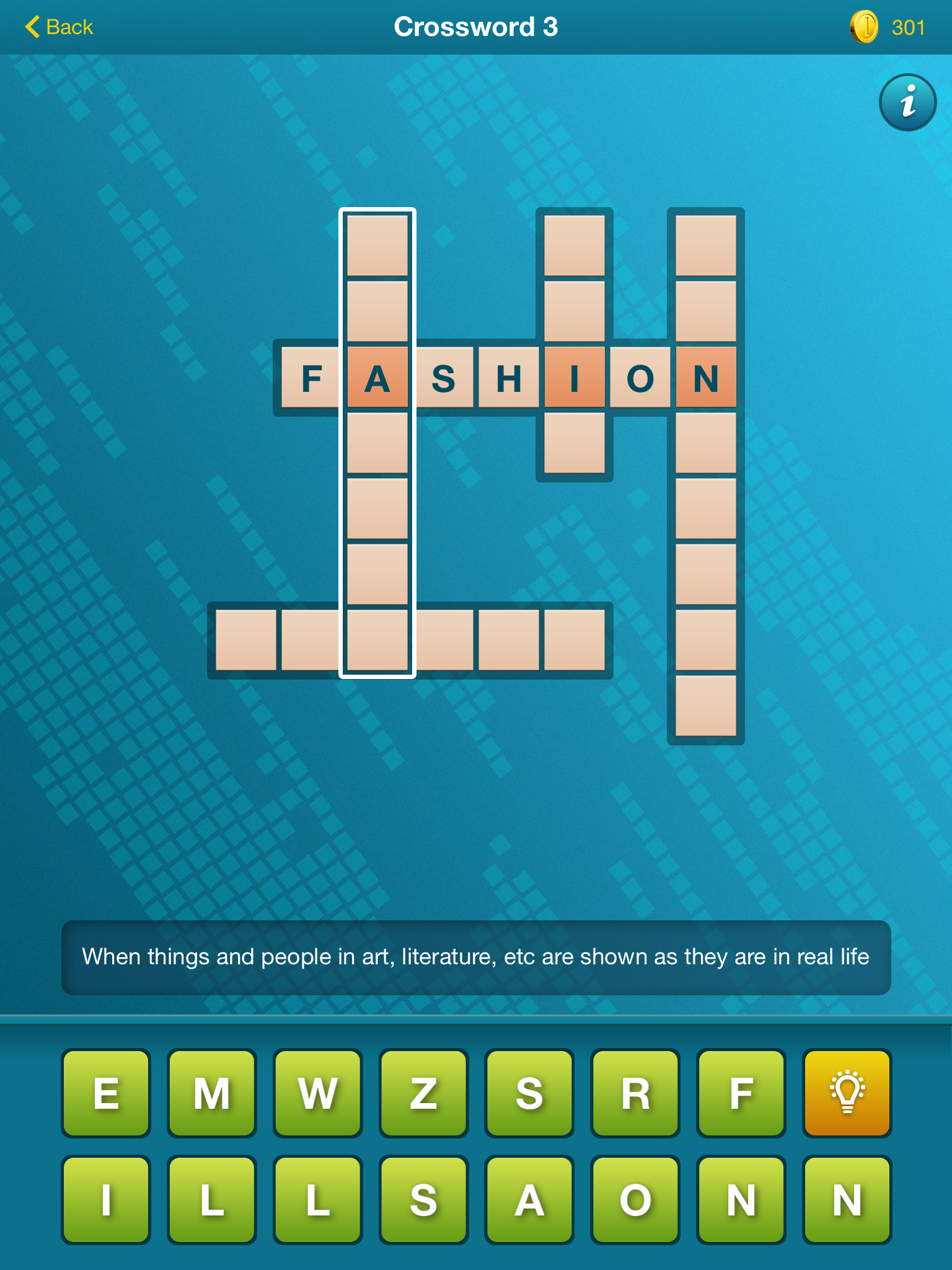 Crossword - classic word search puzzle game on english for lovers of games guess words, hangman and boggle