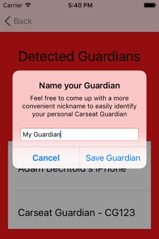 CarseatGuard screenshot 3