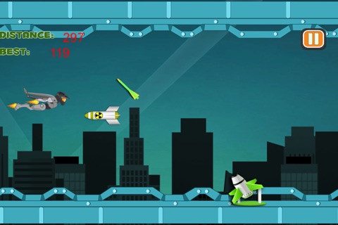 Super Speed Robot Racing Challenge - awesome air flying battle game screenshot 2