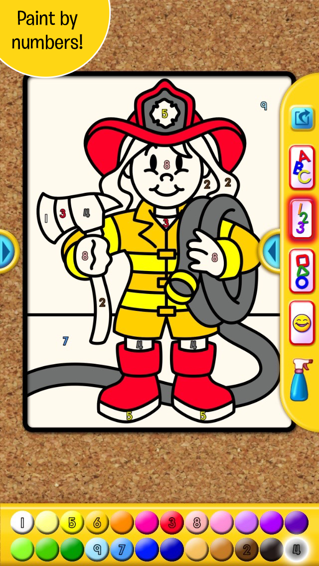 I Like to Paint Letters Numbers and Shapes