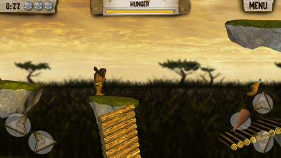 Screenshot #3 pour Hungry Dude - Free Game - Let's go back to the prehistoric age, and look how the caveman survive