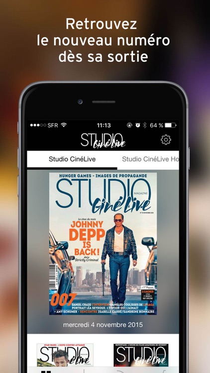 Studio Ciné Live - Magazine : Toute l'actu du cinéma.