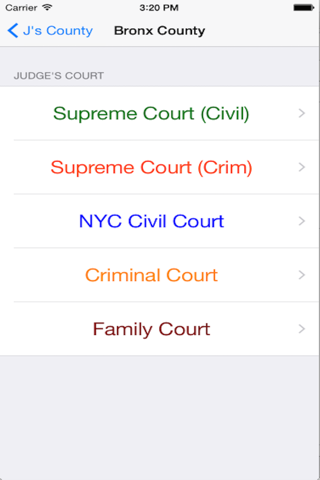 Judge Finder screenshot 2