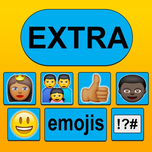 New Emoticon Keyboard - Extra Emojis for iOS 8 iOS App