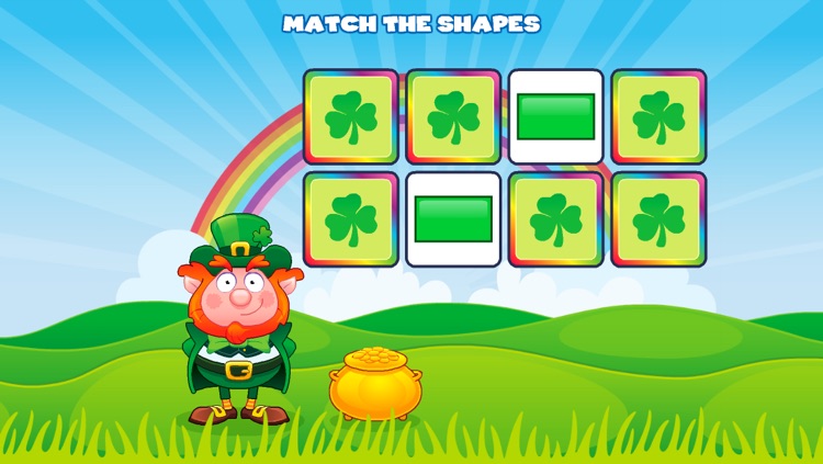 Shapes with Lucky the Leprechaun