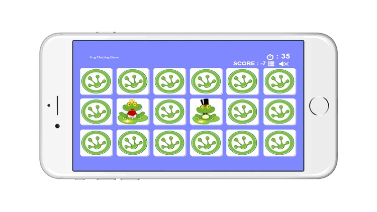 Frog Matching Picture