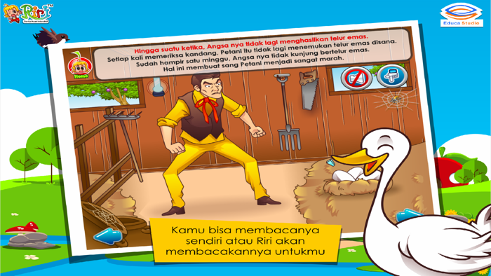 Cerita Anak Kisah Angsa dan Telur Emas