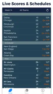 pro football radio & live scores iphone screenshot 3
