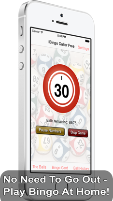 iBingo Caller - Play Bingo at Home with Friends! screenshot 1