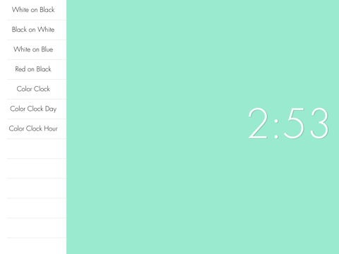 Screenshot #5 pour ZenClock: A Beautiful, Minimal Clock