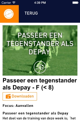 Mijn Voetbaltrainer – Complete  voetbaltrainingen & voetbaloefeningen voor pupillentrainers screenshot 3