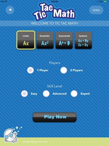 Screenshot #5 for Tic Tac Math Trilogy