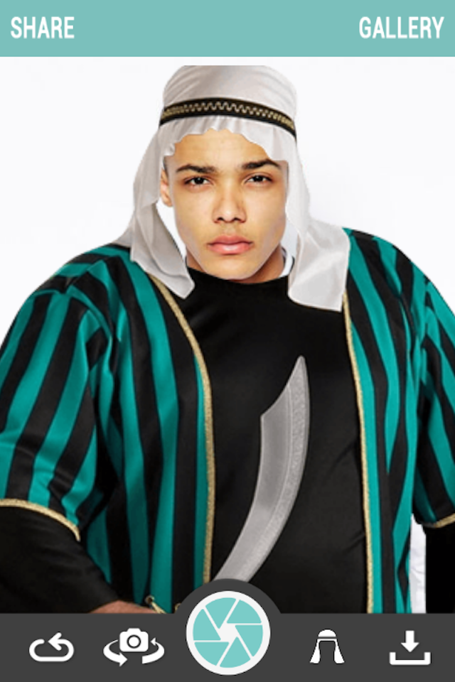 Arab Man Photo Montage