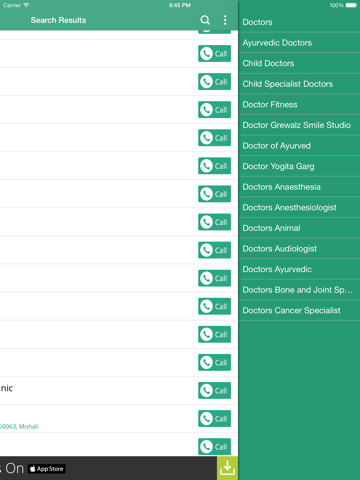 Grotal iPad screenshot
