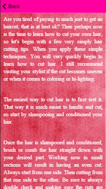 How To Cut Your Own Hair