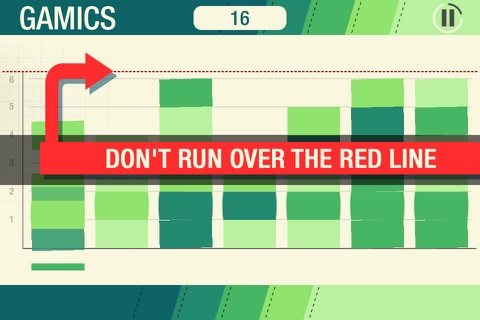 GAMICS RUSH - An arcade puzzle game ... with a colorful twist screenshot 2