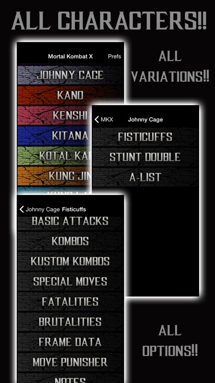 Guide - Mortal Kombat X Edition with Frame Data,Kustom Kombos, and Move Punisher Tools screenshot-4