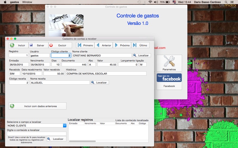 Screenshot #1 pour gastos