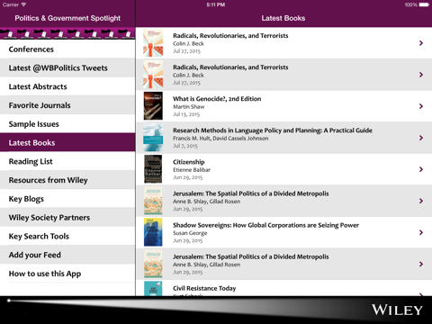 Politics & Government Spotlight iPad screenshot