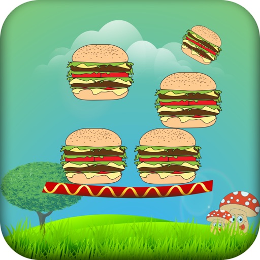 Burger Tower Builder - Sky Perfect Block Icon