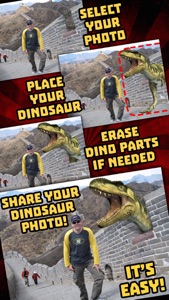 Jurassic Paint - Add Dinosaurs To Your World! screenshot #2 for iPhone