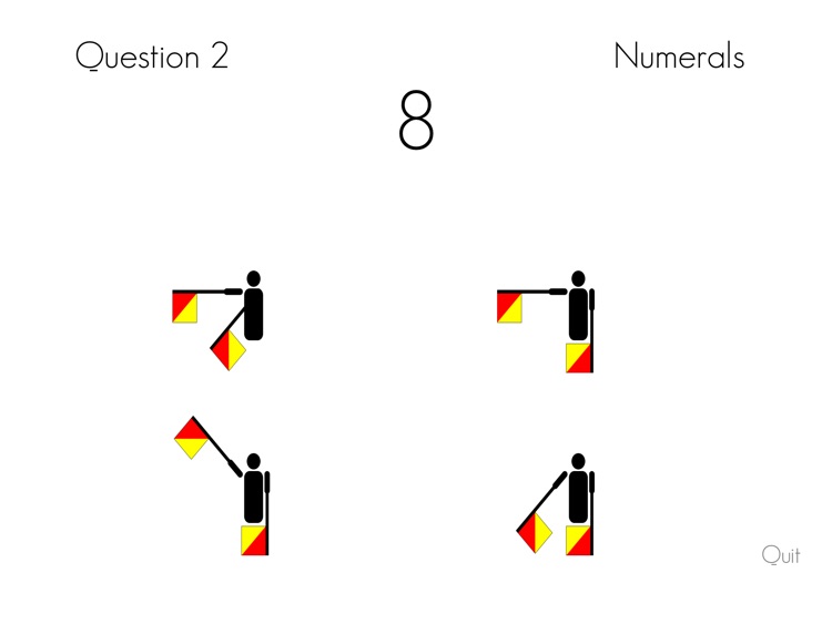 Flag Semaphore Quiz screenshot-3